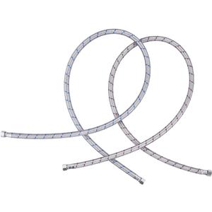 48” Length Faucet Supply Lines,Flexible Faucet Hose Connector 3/8" to 3/8" Female Compression Thread Stainless Steel Braided Bathroom Kitchen Faucet Extension Water Supply Line, 2Pcs
