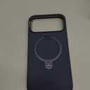 TORRAS Q3 Silicone for iPhone 17 Pro Max Case with Stand, Fit for MagSafe, Liquid Silicone Soft Cozy Grip, 360 Spin Stand, Camera Control, Protective Case for iPhone 17 Pro Max Silicone, Deep Blue