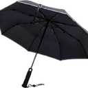 Uzi Tactical Self Defense Umbrella – Windproof Unbreakable Fiberglass with Carbide Tip - Lightweight, Large, Portable, Travel Umbrella for Men & Women – Combat-Ready for Rain, Snow & Wind
