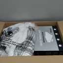 Heated Blanket Electric Throw-50''x60''Ultra Soft Cozy Plaid Flannel Fast Heating Electric Blanket with 10 Heat Levels & 10 Hrs Auto Off, ETL Certified, Keep Warm in Home Office (Grey)