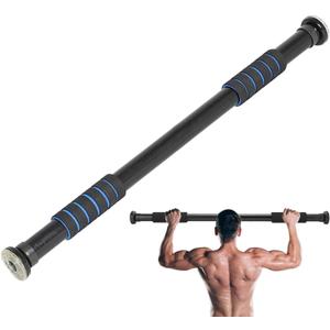 Pull Up Bar for Doorway, Adjustable Door Frame Pull Up Bar with 330 lbs Capacity, No Screw Chin Up Bar for Home Gym Strength Training, Fits 25"–39" Door Frames and Walls