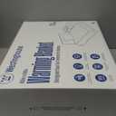 Westinghouse Electric Blanket Full Size, Super Cozy Luxury Faux Fur & Sherpa Heated Blanket with 10 Heating Levels & 112 Hours Auto Off, Fast Heating Blanket, Machine Washable, 80x 84 Inch Light Grey