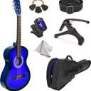 30" Wood Classical Guitar with Case and Accessories for Kids/Girls/Boys/Beginners