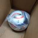 adidas Unisex MLS Soccer Ball, Color: White/Team Royal Blue/Red/Silver Metallic, Size: 5