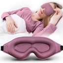 3D Advanced Eye Mask for Sleeping, Ultra Delicate Soft Skin Friendly Eye mask,100% Blackout Sleep Eye Mask for Sleep, Eyelash Extension Sleep mask, Sleeping Eye Masks for Men and Women