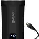 balbali 18.6oz Portable Kettle for Travel 100-250V Dual Voltage for International/Global/Europe - 6 Preset Travel Electric Kettle Hot Water Boiler/Heater/Warmer/Tea Maker - Black (550mL)