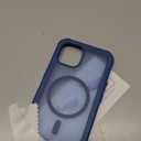 Magnetic for iPhone 13 Case, [Compatible with MagSafe][Military Grade Drop Protection][Heavy Duty Protection][Non-Slip][Shockproof] 2-Layer Durable Bumper Phone Case 6.1''-Dark Purple