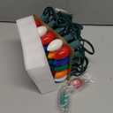 C7 Vintage Christmas String Lights with 27 Multicolor Ceramic Bulbs, 25FT Hanging Outdoor & Indoor String Lights for Christmas Tree Patio Roofline Decoration (Green Wire)