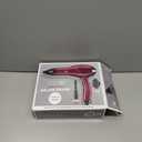 Infiniti PRO CONAIR Hair Dryer with Diffuser, Professional AC Motor, Tourmaline Ceramic Technology Blow Dryer, Includes Concentrator and Blowout Brush, Burgundy