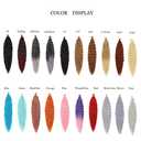 24inch Ocean Wave Braiding Hair Extensions 3packs Long Deep Curly Wave Braid Hair Synthetic Twist Ripple Crochet Curly Braids Hair for Women 100g/pack(24",Natural black)