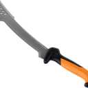 Fiskars Machete Knife, Machete For Cutting Trees, Heavy Duty, 18-Inch Bushcraft Axe Branch Cutter with Rust-Resistant and Low-Friction Blade Coating and Nylon Sheath