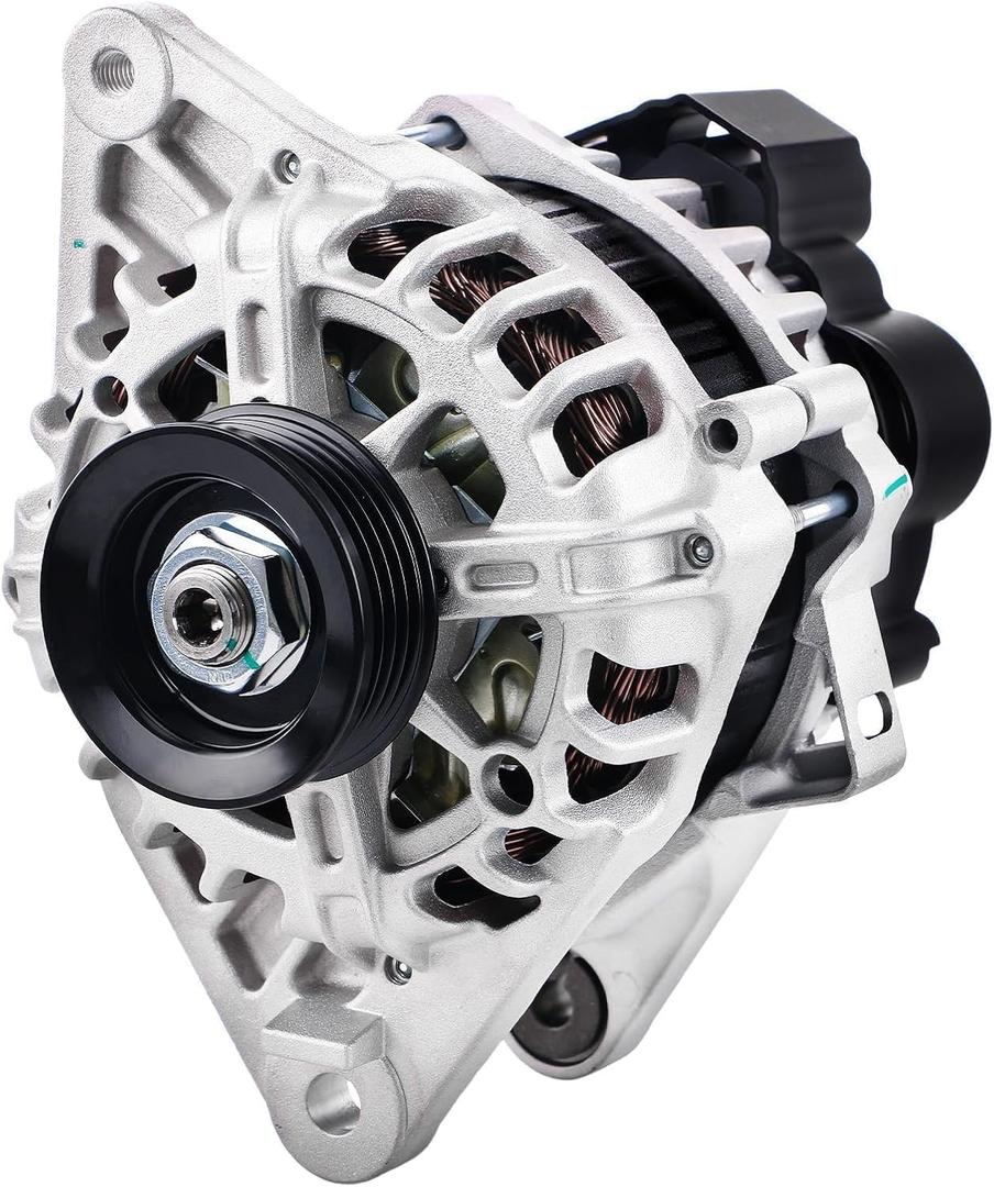 Alternator Replacement For Hyundai Elantra 2.0L 2007-2012, For Kia Soul 2.0L 2010 2011, Spectra 2.0L L4 2007-2009, 2655635, 600162, 3730023650, AVA0102, 40046020, 40046031, 11311N