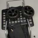 Dbest Products Bigger Trolley Dolly, Black Shopping Grocery Foldable Cart