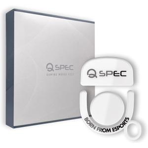 Glass Mouse Skates for Logitech G PRO X Superlight 2  Super-Round Edges, Fuji White (1 Set)