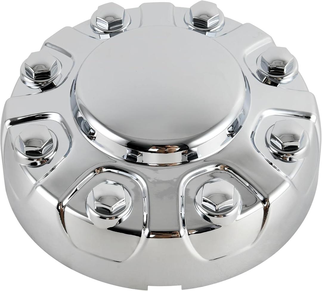 Fanchants 8.5 inches Hub Caps 1 pc Compatible with 2019-2024 Dodge Ram 2500 3500 SRW Pickup, Wheel Center Caps, Center Caps for Rims, 6PG02TRMAB/C, 86636893/5AA, 6PG02SZ0AB/C (Chrome)
