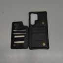 Vinich for Samsung Galaxy S25 Ultra Wallet Case with Card Holder, RFID Blocking Credit Slots Kickstand Shockproof Phone Cover Fit for Galaxy S25 Ultra 6.9" Black