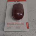 Lenovo 530 Full Size Wireless Computer Mouse for PC, Laptop, Computer with Windows - 2.4 GHz Nano USB Receiver - Ambidextrous Design - 12 Months Battery Life - Cherry Red