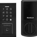 Kwikset SmartCode 270 Keyless Entry Electronic Touchpad Deadbolt Door Lock with Auto-Lock, Custom User Codes, Advanced Security in Matte Black Contemporary