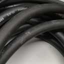 Leader Garden Hose 15ft x 5/8", Heavy Duty Short Water Hose, Male to Female Fittings, Five Layered Braiding for Durability, 1000PSI Burst, 200PSI Working (Black)