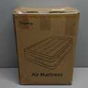 Twin Air Mattress with Built-in Pump, 2 Min Fast Inflation, 16" Raised Height, Supports up to 650 lbs, for Camping, Home Use, Guests, Portable Travel Single Air Mattress