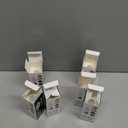 Hola LED Chandelier Bulb Dimmable Lamp Bulb E26 Base, 360 Beam Angle UL Listed Warm 2700K LED Filament Bulb, Frosted Glass, 4.5W 400 Lumens, 6 Pack