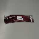 24Pcs Burgundy Turkey Feathers 10~12 inch,Beautiful Long Feather for Crafts,Bulk Big Size Bilateral Natural Feather,for Wedding Dress and Party Decoration,DIY Fabricating Handicraft Article (Burgundy)