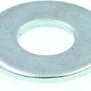 Prime-Line 9080006 Flat Washers, USS, 3/8 in. X 1 in. OD, Zinc Plated Steel (100 Pack)