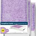 PetSafe ScoopFree Disposable Crystal Cat Litter Tray - Easy Cleaning Box - Refill Tray for Electric Litter Box - Lavender Scent - 4.3 lb Bags - 3 Pack
