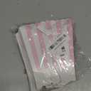 40 Pcs Paper Pink Popcorn Boxes, Pink and White Striped Paper Popcorn Bags Candy Containers for Birthday Party Favor Supplies(Size:S, 4.7 x 2.8 inchs)