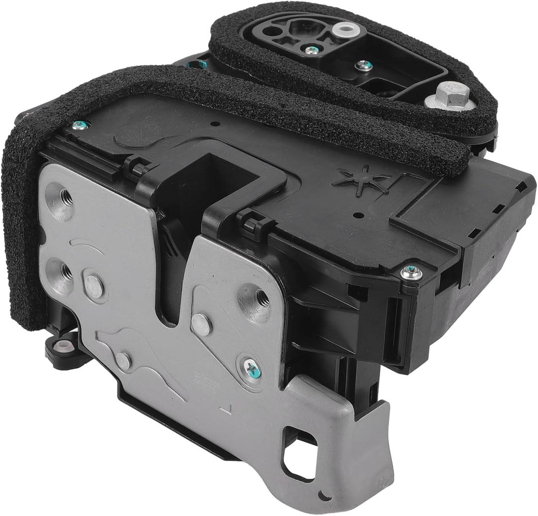 X AUTOHAUX Replacement Front Left Driver Side Power Door Lock Actuator Motor for Chevrolet Silverado 1500 2015-2019 for GMC Sierra 1500 2015-2019 Door Latch Actuator Assembly Replace Black