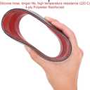 Straight ID 3.5 to 4 inch Black Silicone Reducer Coupler with 2 T-Bolt Clamps 4 Layers of Polyester Reinforcement Suitable High Level Turbo Pipe