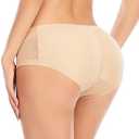 DERCA Butt Lifter Panties Padded Underwear for Women Seamless Booty Pads Hip Enhancer Panty, Small