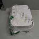 Baby Wipes Warmer, Larger Capacity Wipe Dispenser, Even Heating Diaper Wipe Warmer with Night Light, On/Off Switch, White