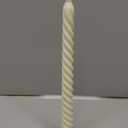 Retisee 50 Pack Flameless Taper Candles Bulk 10.8 Inch Ivory Spiral Battery Operated Flickering Warm 3D Wick Light LED Candlesticks for Halloween Christmas Wedding Home Window Decorations