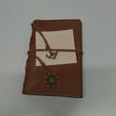 MALEDEN Refillable Spiral Daily Notepad Classic Embossed Travel Journal Diary (Brown)