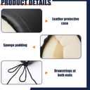 2 Pcs Horse Trailer Chest/Butt Bar Cover, 5.25 x 30 Inches