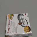 Hamburger Press Patty Maker, Stainless Steel Hamburger Patty Press Mold, Non-Stick Burger Mold for Grill Griddle BBQ Barbecue