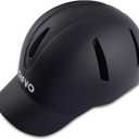 Bike Helmet SIFVO Bike Helmets for Adults Extended Visor Road Bike Helmet Scooter Helmet Adjustable and Lightweight Bicycle Helmets for Men and Women 56-61 (Black)