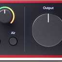 Focusrite Scarlett Solo 4th Gen USB Audio Interface, for the Guitarist, Vocalist, or Producer: High-Fidelity, Studio Quality Recording, and All the Software You Need to Record
