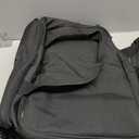 Trunab Home Health Nurse Bag Empty, Portable Medical Supplies Shoulder Bag for Hospice, Home Visit, Hospital Interns, Black, Bag Only