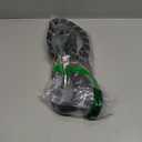 GEIT 2/4/5/6FT Dog Leash, Heavy Duty Rope Leashes, Reflective Nylon Pet Lead with Aluminum Quick Release/Locking Tactical Frog Clip for Small Medium and Large Dogs, Black, 1/2 inch