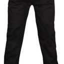 CAMLAKEE Boys' Stretch Pull on Chino Pants Kids School Uniform Yonth Twill Pants (8-9 Years, Black)