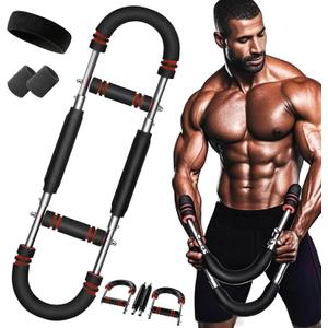 Twister Arm Trainer,Arm Trainer for Men,Chest Workout Equipment,Arm Strength Trainer,Arm Workout Equipment,Chest Exerciser for Men,Arm Twister Exerciser,Upper Body Workout Equipment (Red 70-90 LBS)