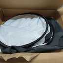 Selens 2 in 1 Foldable 17inch/45cm Light Reflector,Collapsible Disc Photography Reflector Silver,White for Portable Portrait Photography and Outdoor Lighting