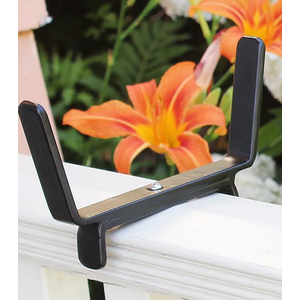 Handrail Brackets for Flower Boxes 2x4in, 2pc
