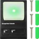 Garage Door Opener Wall Mount Compatible with Liftmaster 41A5273-1 78LM, Multifunction Keypad Control Panel with Lighting Control, Wired Replacement Panel Wall Keypad Button