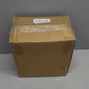 Dinner Plates Set of 4, 8 Inch Ceramic Salad Plates With High Rim for Pasta, Salad, Steak and Main Course, Microwave, Oven and Dishwasher Safe - Apricot