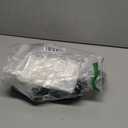 2 Pack Clear Christmas Wreath Storage Container, 24 x 8 Inch Wreath Storage Bag with Sturdy Handle and Dual Zip