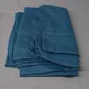 Sancua Rectangle Tablecloth - 90 x 132 Inch - Stain and Wrinkle Resistant Washable Polyester Table Cloth, Teal