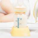 Kisangel Portable Baby Feeding Bottle Warmer Insulated Milk Transport Bag with Stroller Hook Travel Cooler Tote for Breast Milk and Formula Bottles 9.44X6.29X3.14 Inch